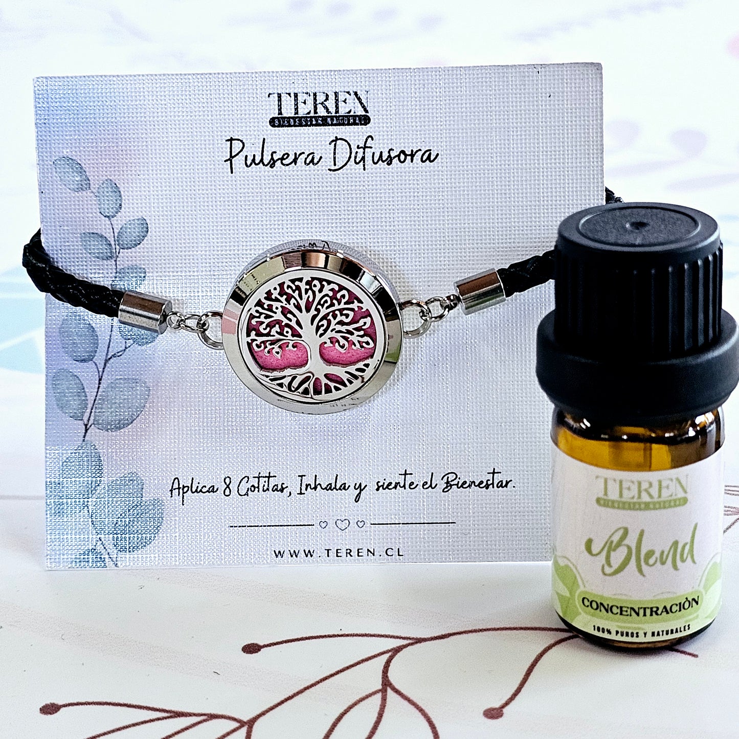 Pack Pulsera Difusor + Blend a Elección