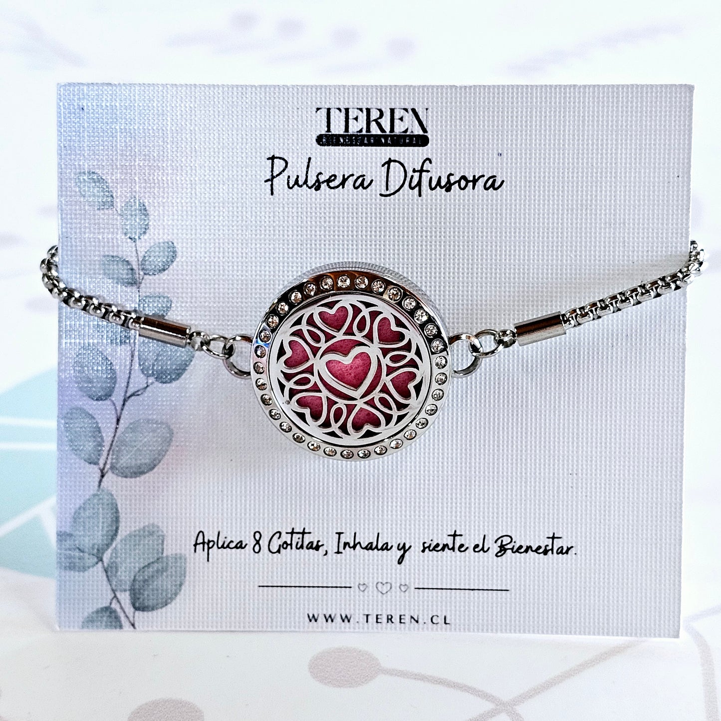 Pack Aroma y Equilibrio – Pulsera de Acero