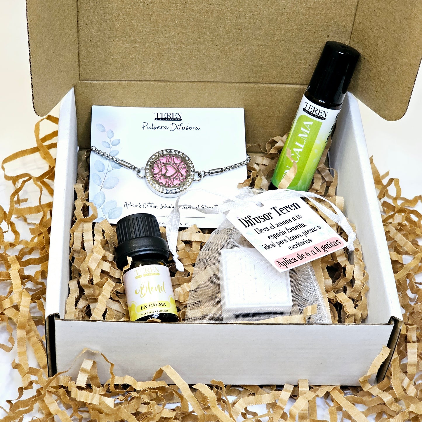 Pack Aroma y Equilibrio – Pulsera de Acero