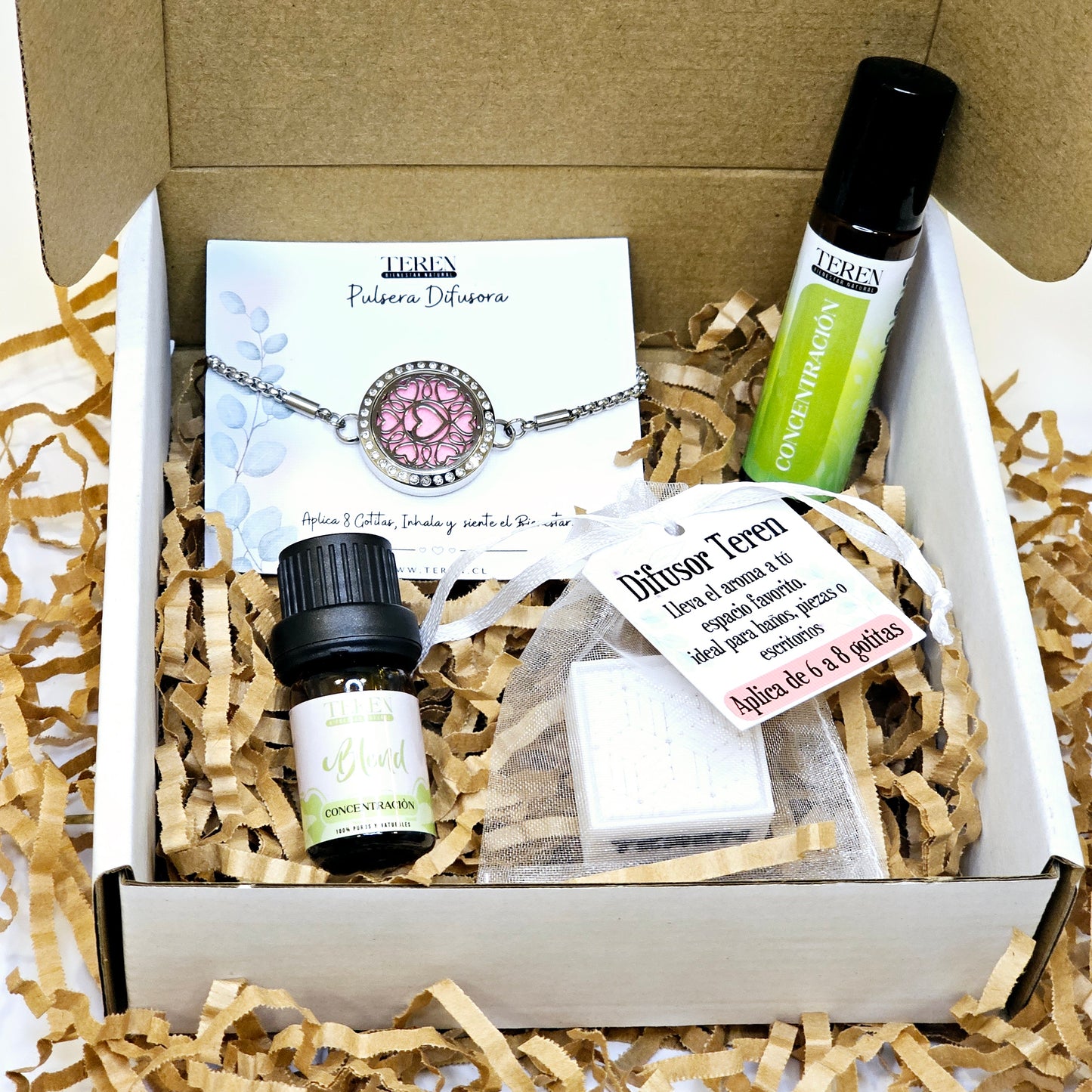 Pack Aroma y Equilibrio – Pulsera de Acero