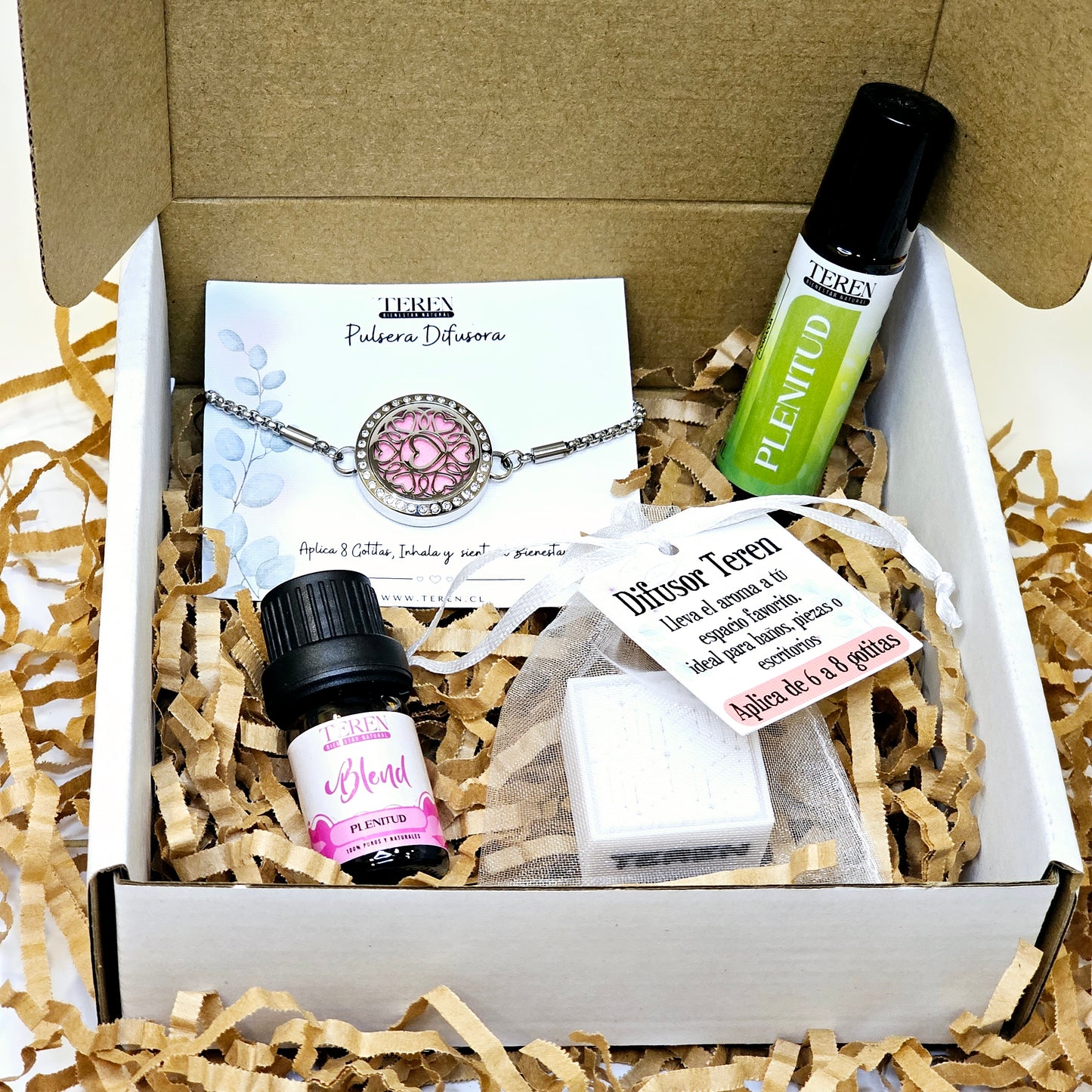 Pack Aroma y Equilibrio – Pulsera de Acero