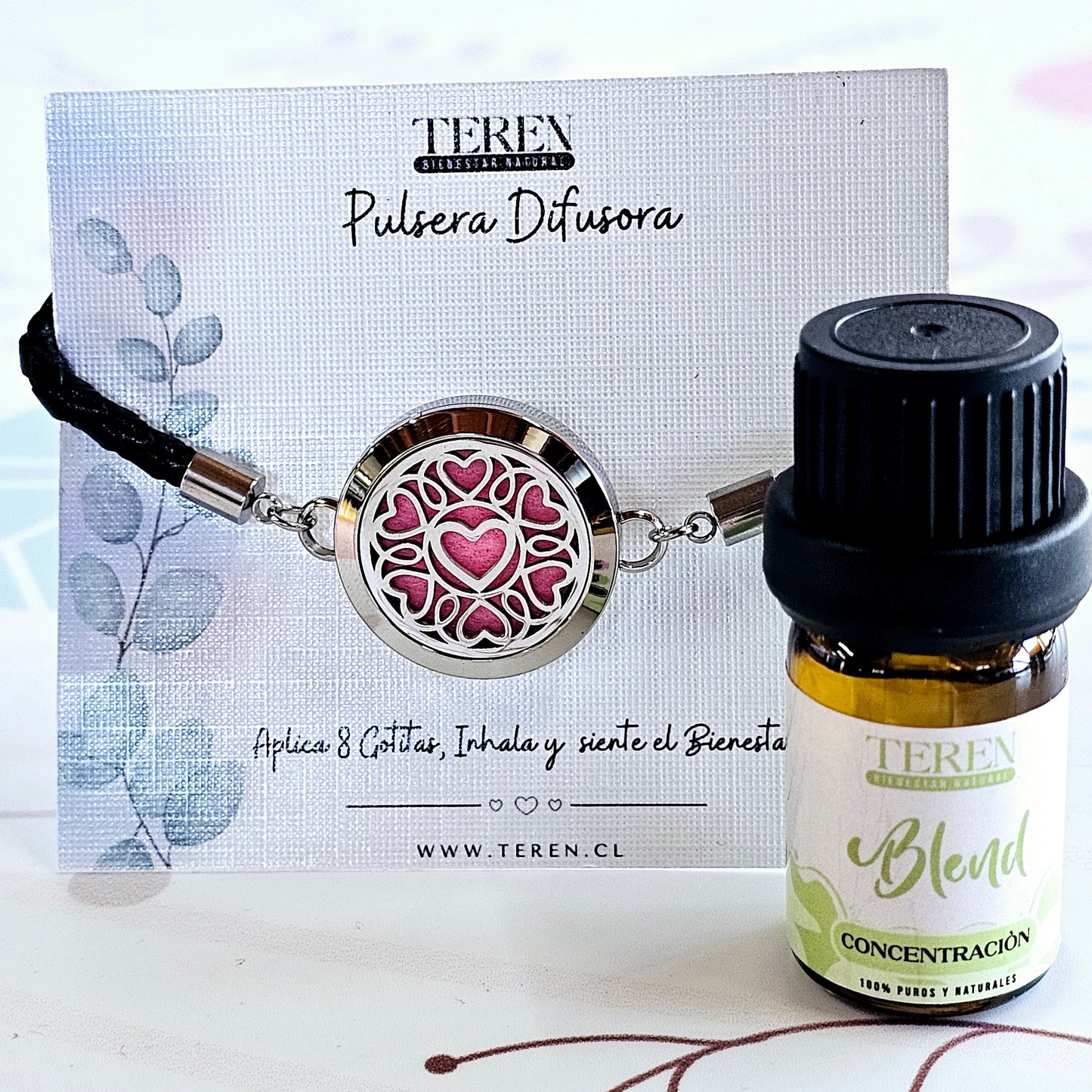 Pack Pulsera Difusor + Blend a Elección