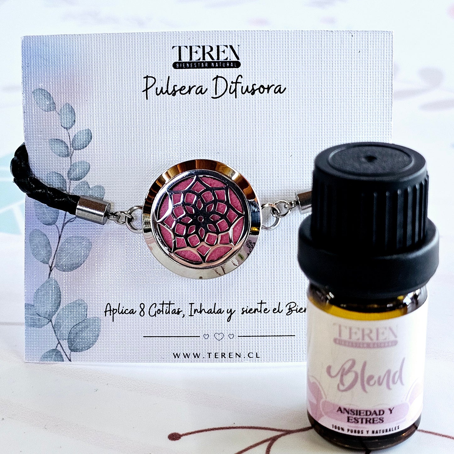 Pack Pulsera Difusor + Blend a Elección