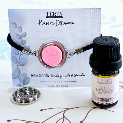 Pack Pulsera Difusor + Blend a Elección