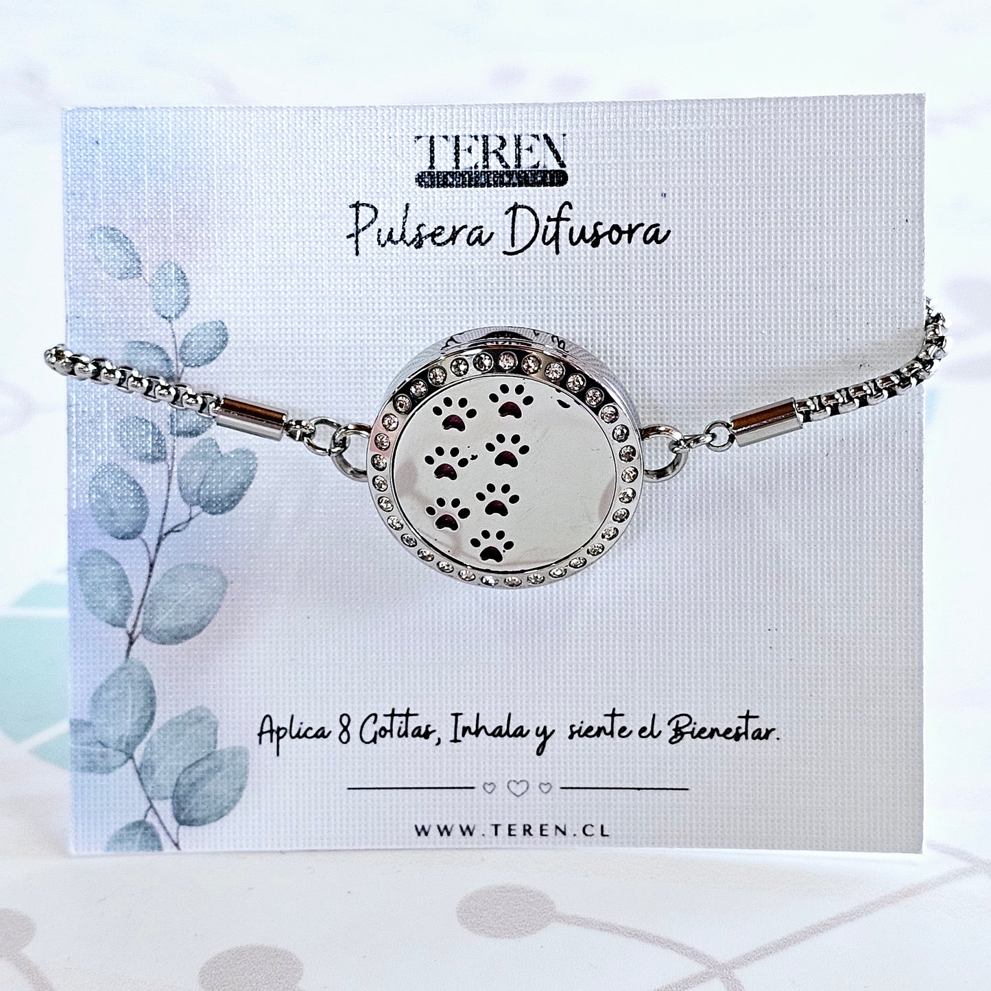 Pack Aroma y Equilibrio – Pulsera de Acero