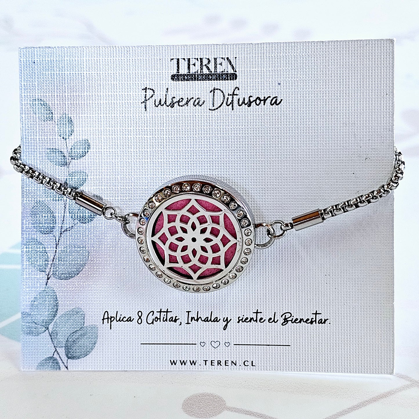 Pack Aroma y Equilibrio – Pulsera de Acero