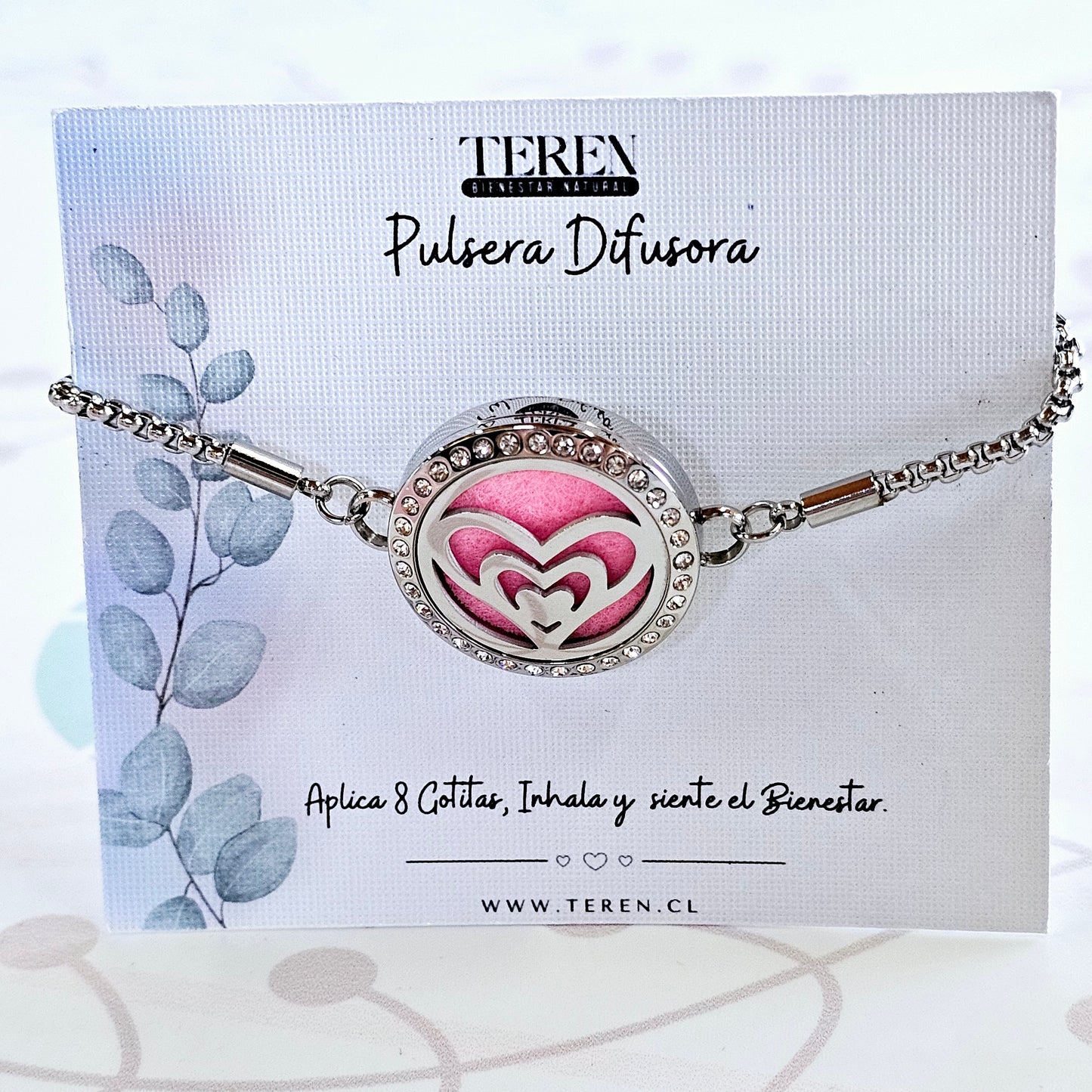 Pack Aroma y Equilibrio – Pulsera de Acero