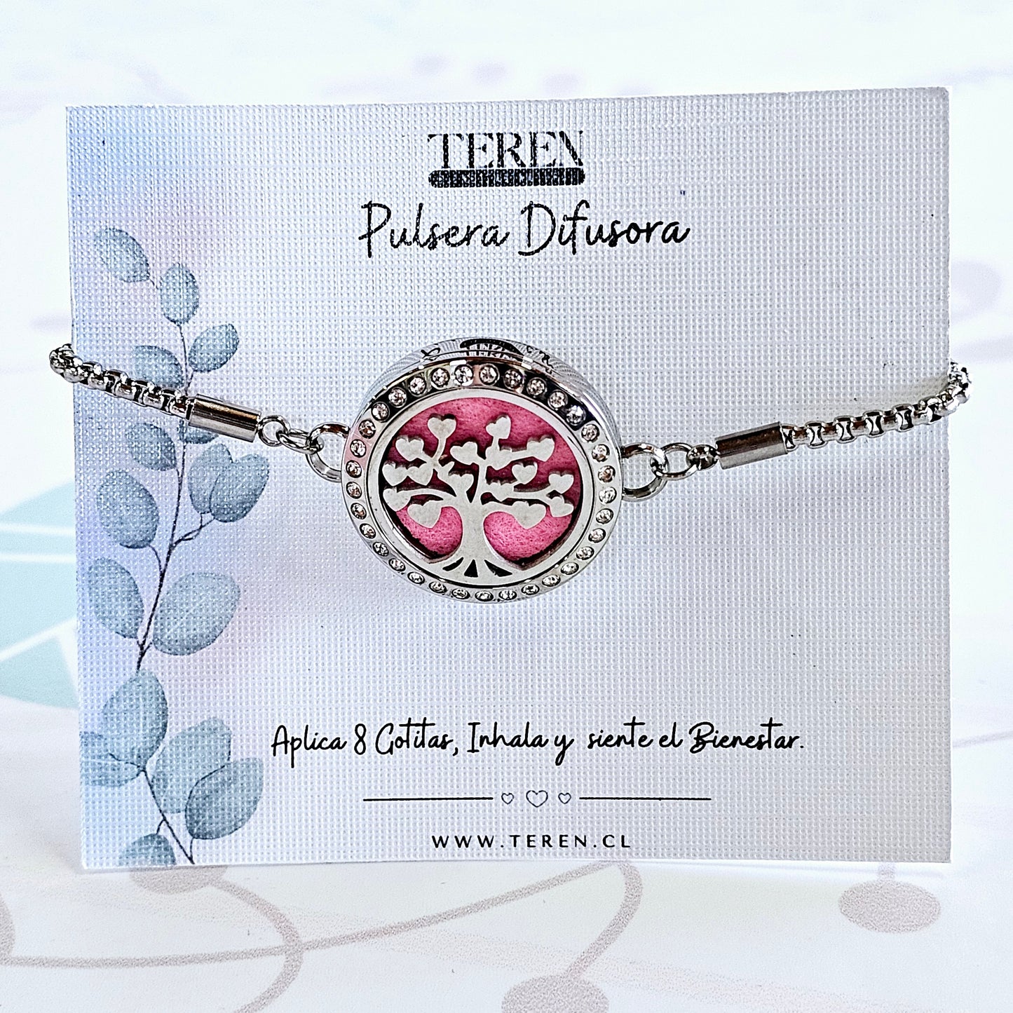 Pack Aroma y Equilibrio – Pulsera de Acero