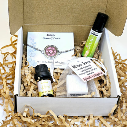 Pack Aroma y Equilibrio – Pulsera de Acero