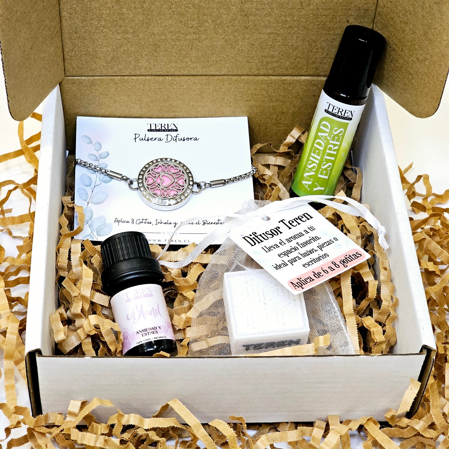 Pack Aroma y Equilibrio – Pulsera de Acero