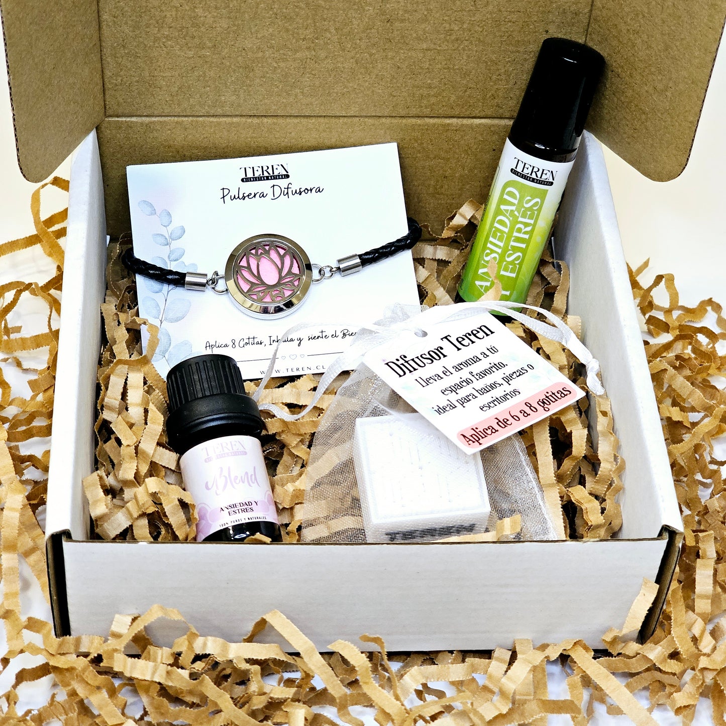 Pack Aroma y Equilibrio – Pulsera de Cuero