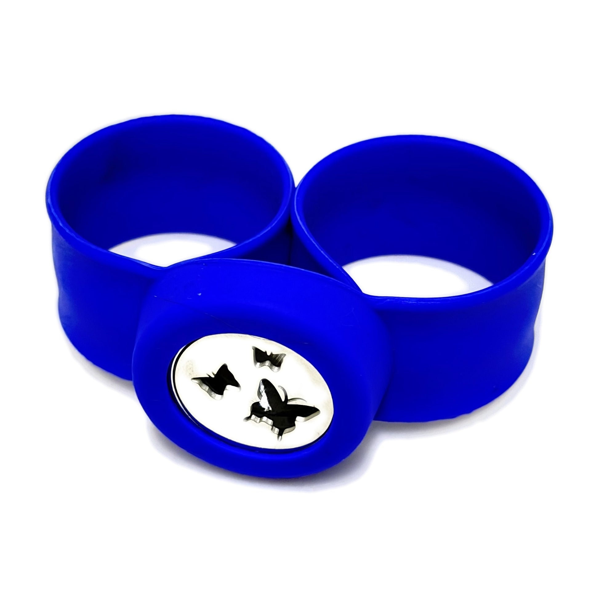 Pulsera difusora para niños Azul diseño Trio Mariposa — Teren