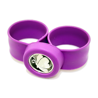 Pulsera difusora para niños Morado diseño Mariposa — Teren