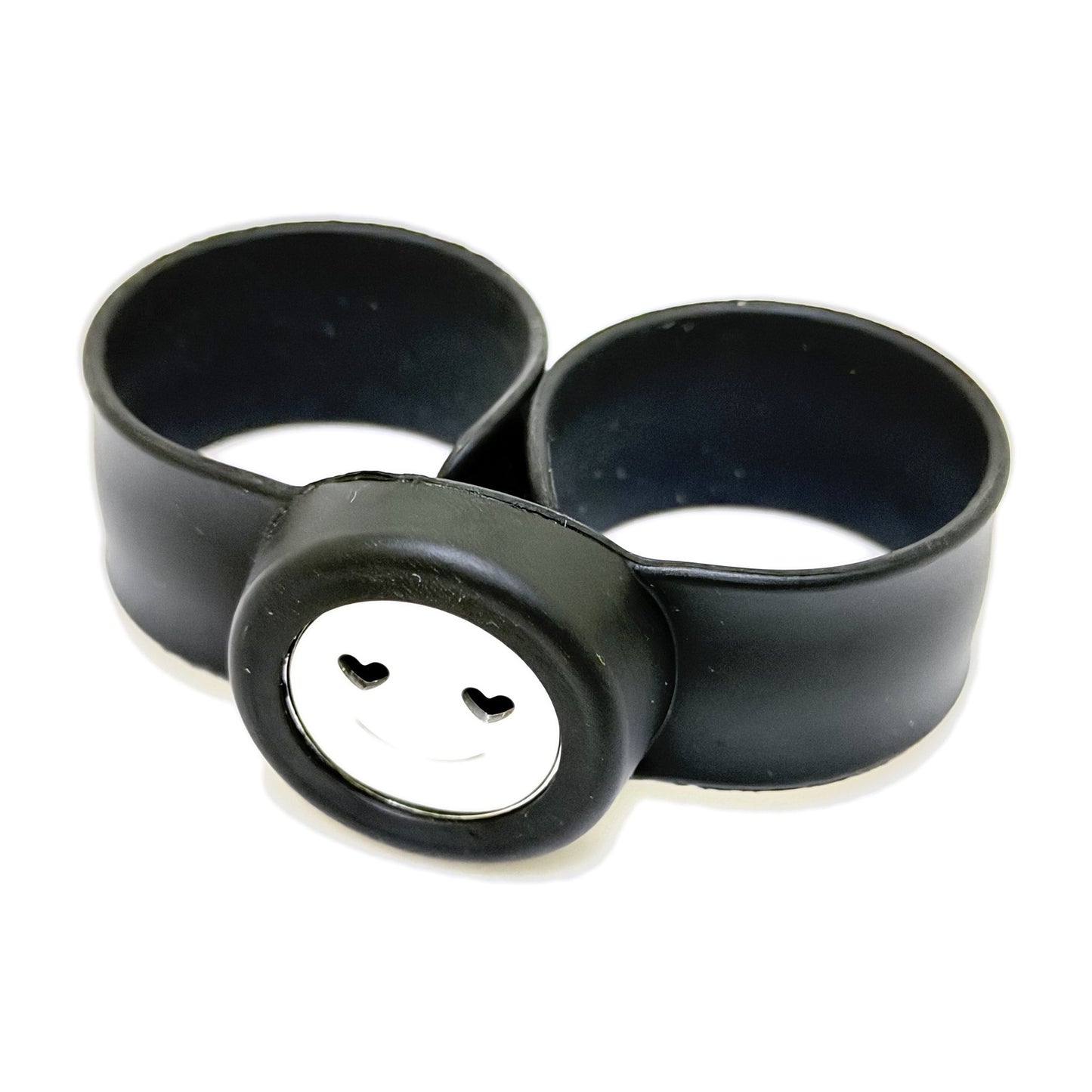 Pulsera difusora para niños Negro diseño Carita corazon — Teren