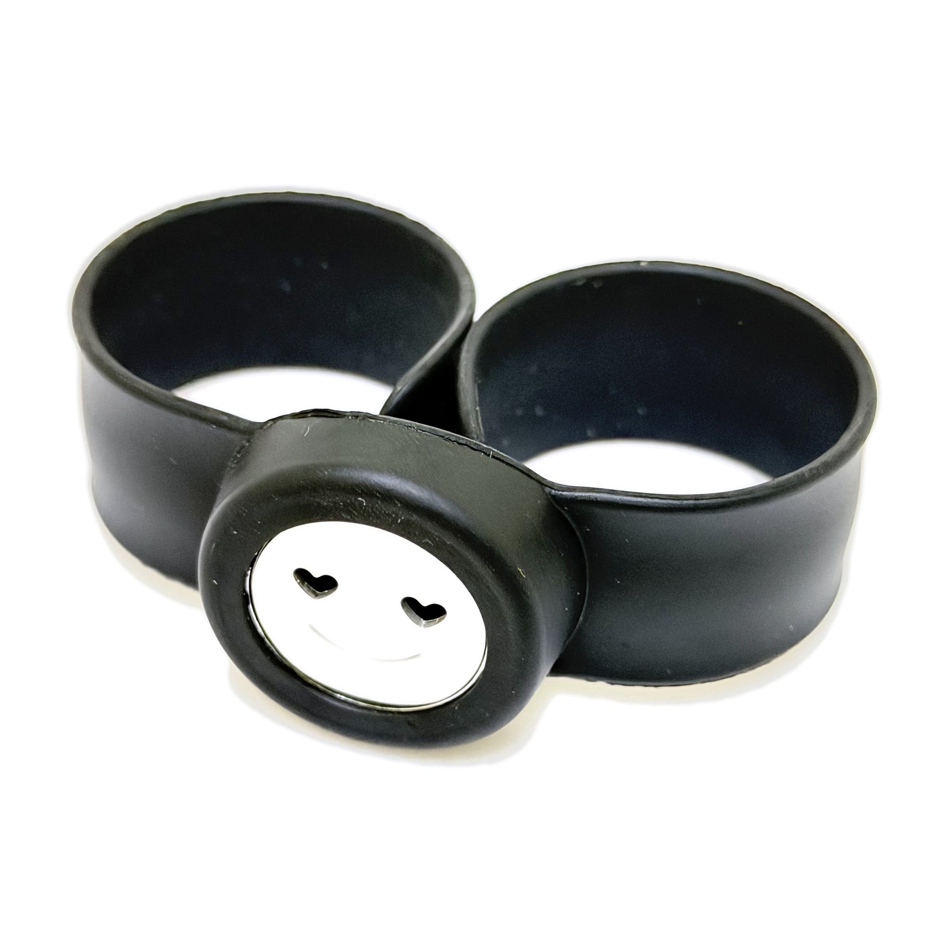 Pulsera difusora para niños Negro diseño Carita corazon — Teren