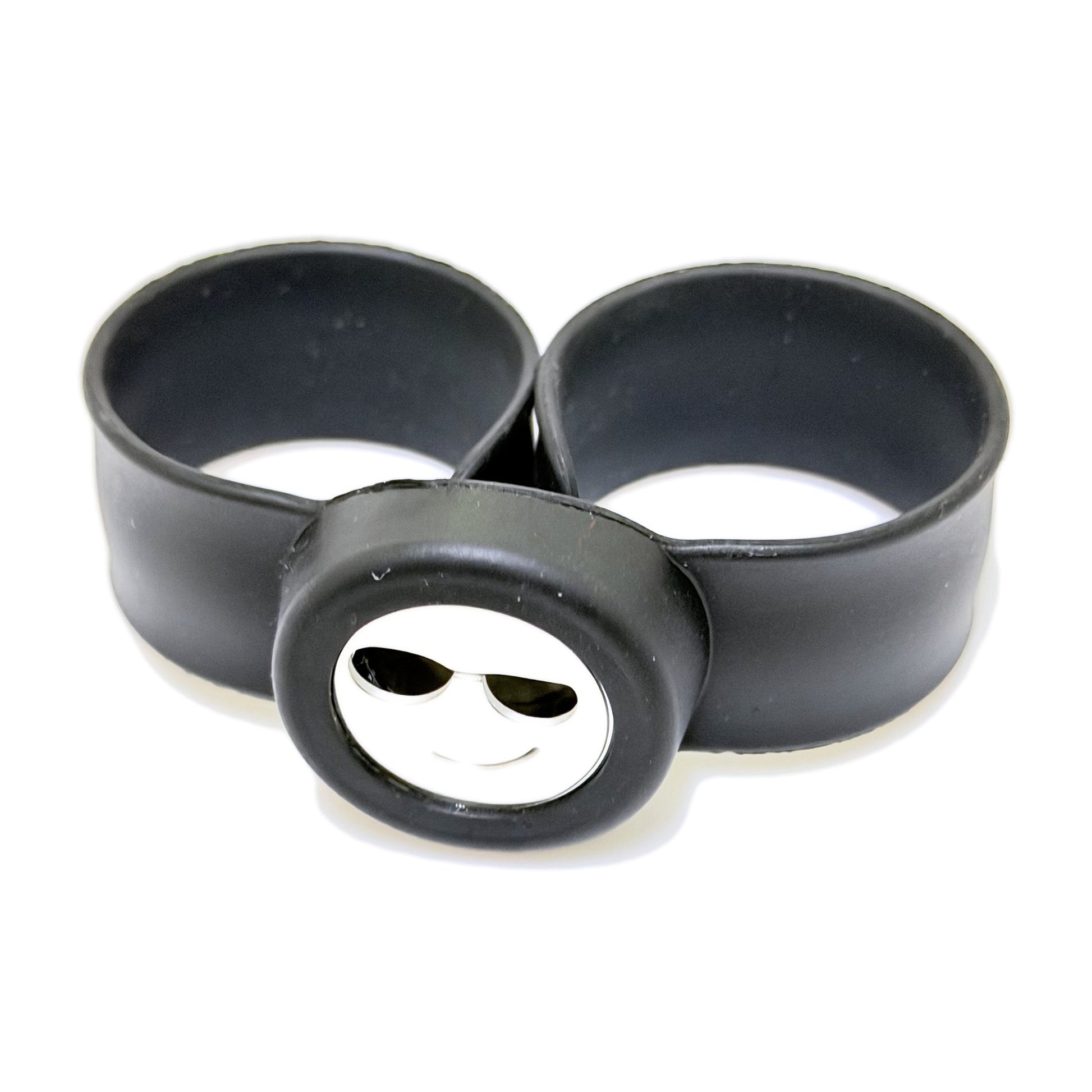 Pulsera difusora para niños Negro diseño Carita lentes — Teren