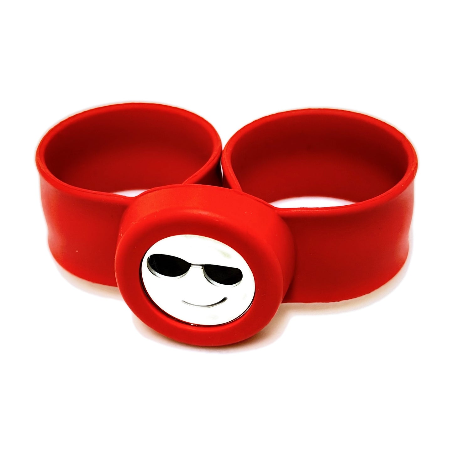 Pulsera difusora para niños Rojo diseño Carita lentes — Teren