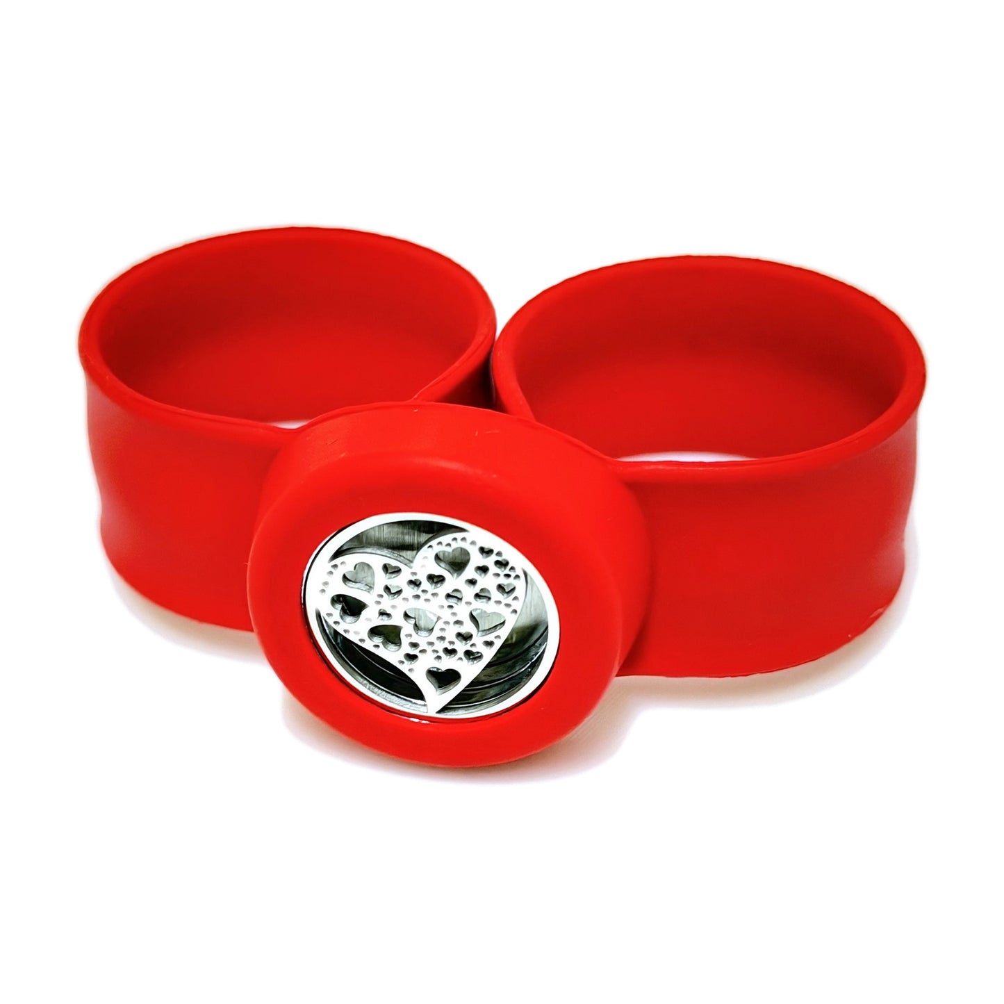 Pulsera difusora para niños Rojo diseño Corazon — Teren