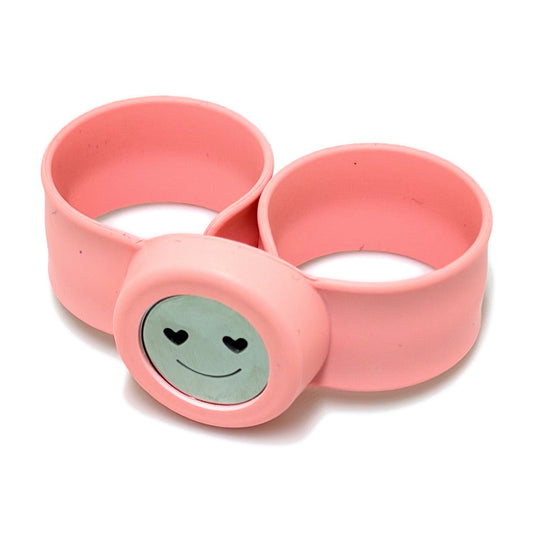 Pulsera difusora para niños Rosa diseño Carita corazon — Teren