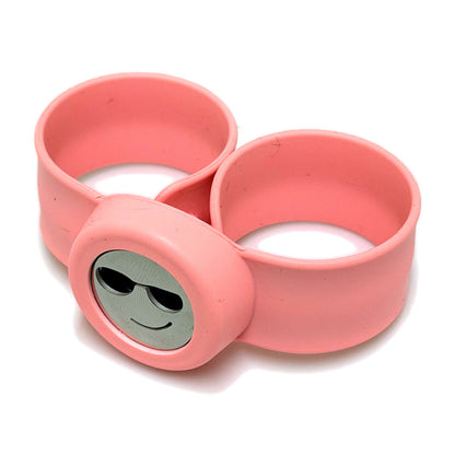 Pulsera difusora para niños Rosa diseño Carita lentes — Teren