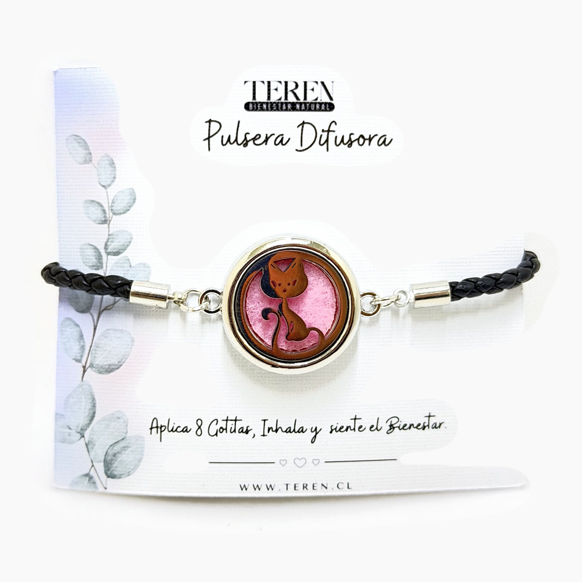 Pulsera acero difusora Ansiedad y estrés + Concentración — Teren