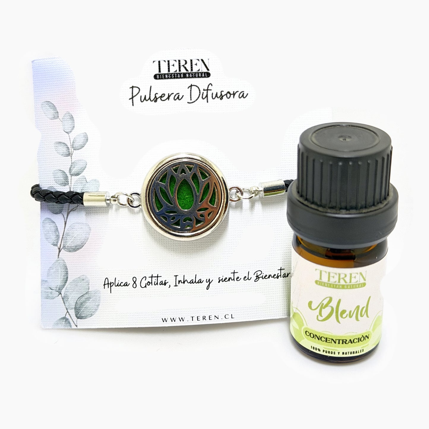 Pulsera acero difusora Concentración — Teren