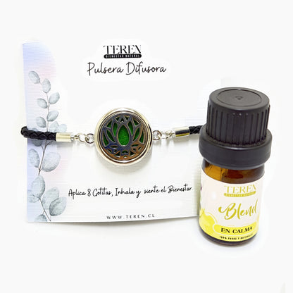 Pulsera acero difusora Calma — Teren