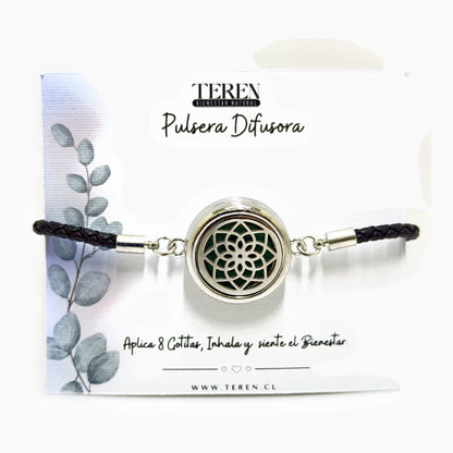 Pulsera acero difusora Ansiedad y estrés + Concentración — Teren