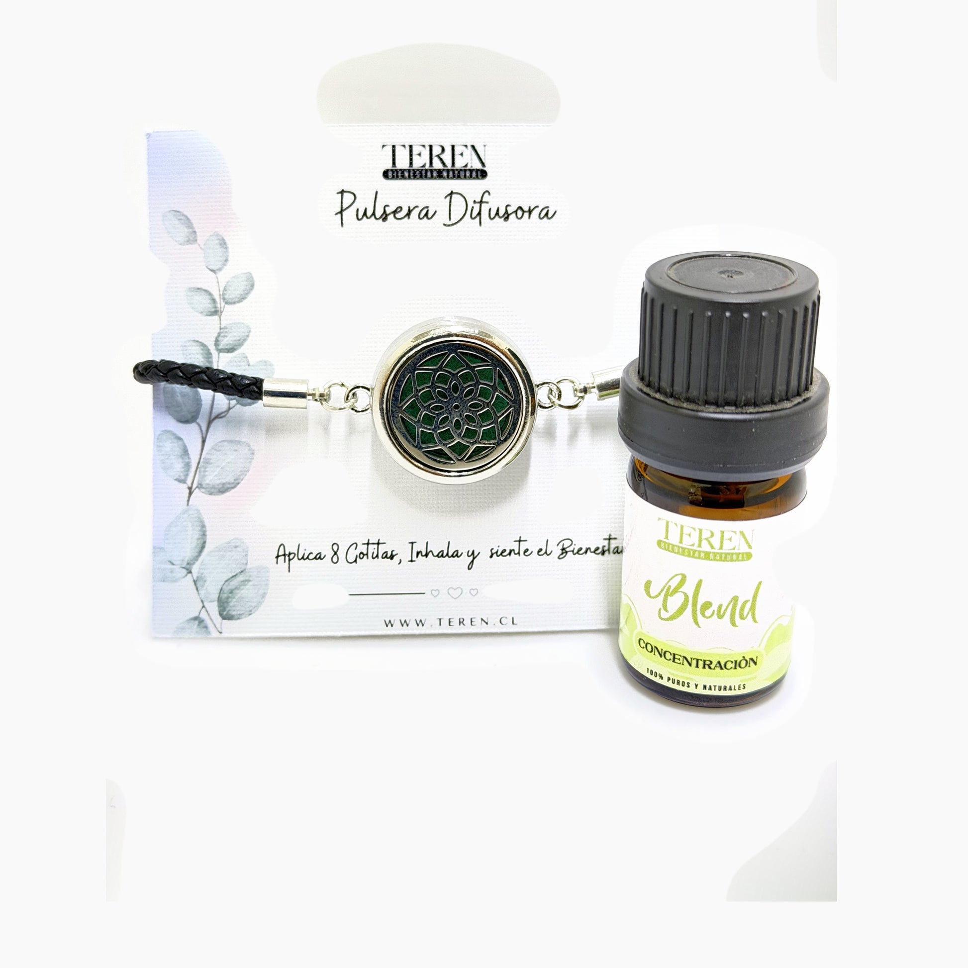 Pulsera acero difusora Concentración — Teren