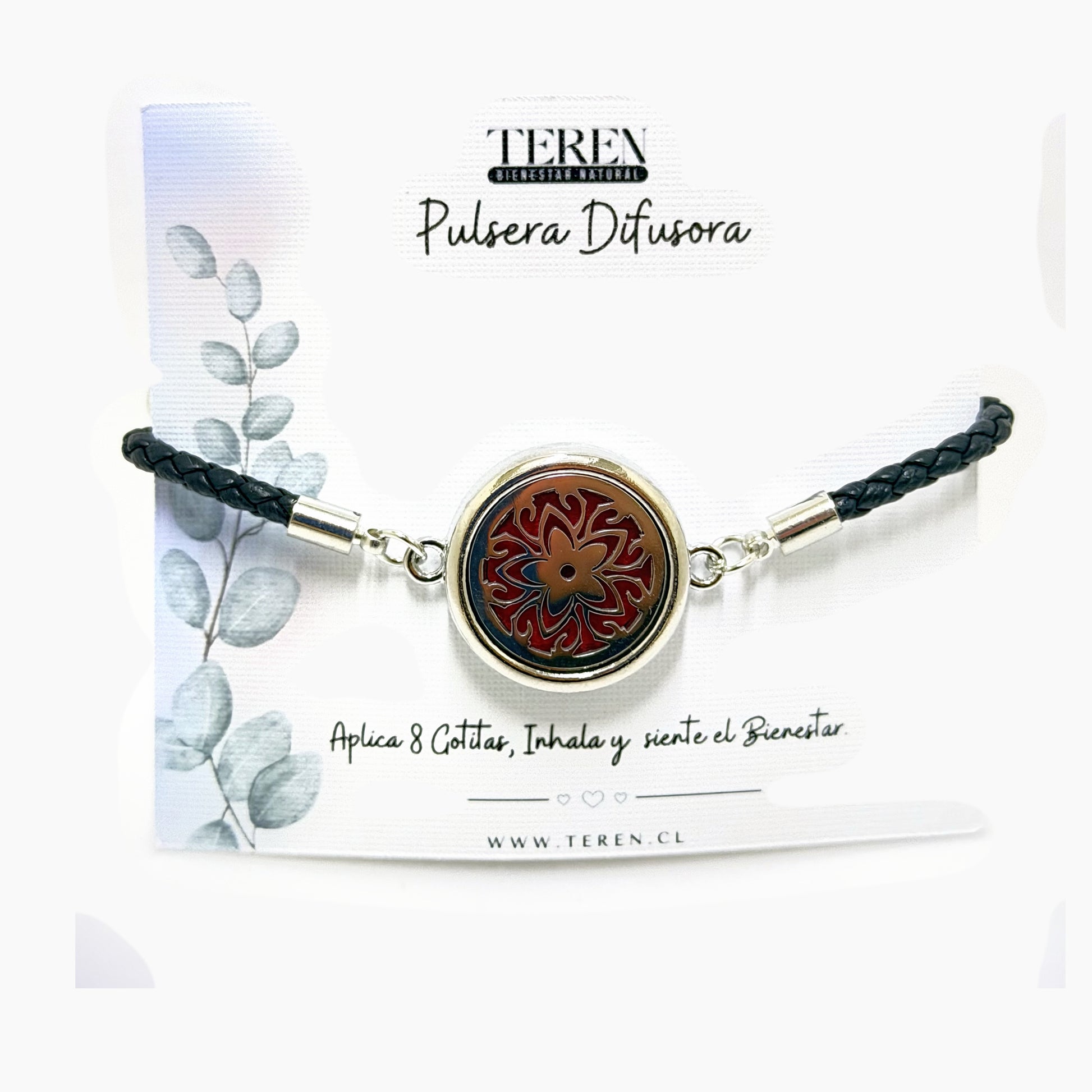 Pulsera acero difusora Ansiedad y estrés + Concentración — Teren