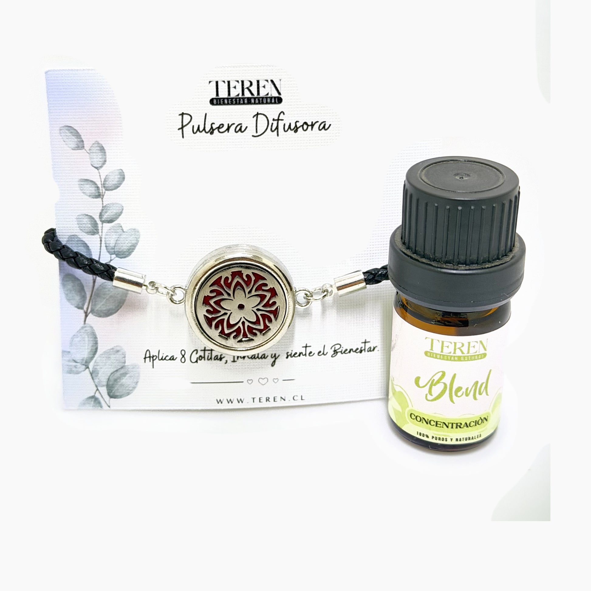 Pulsera acero difusora Concentración — Teren