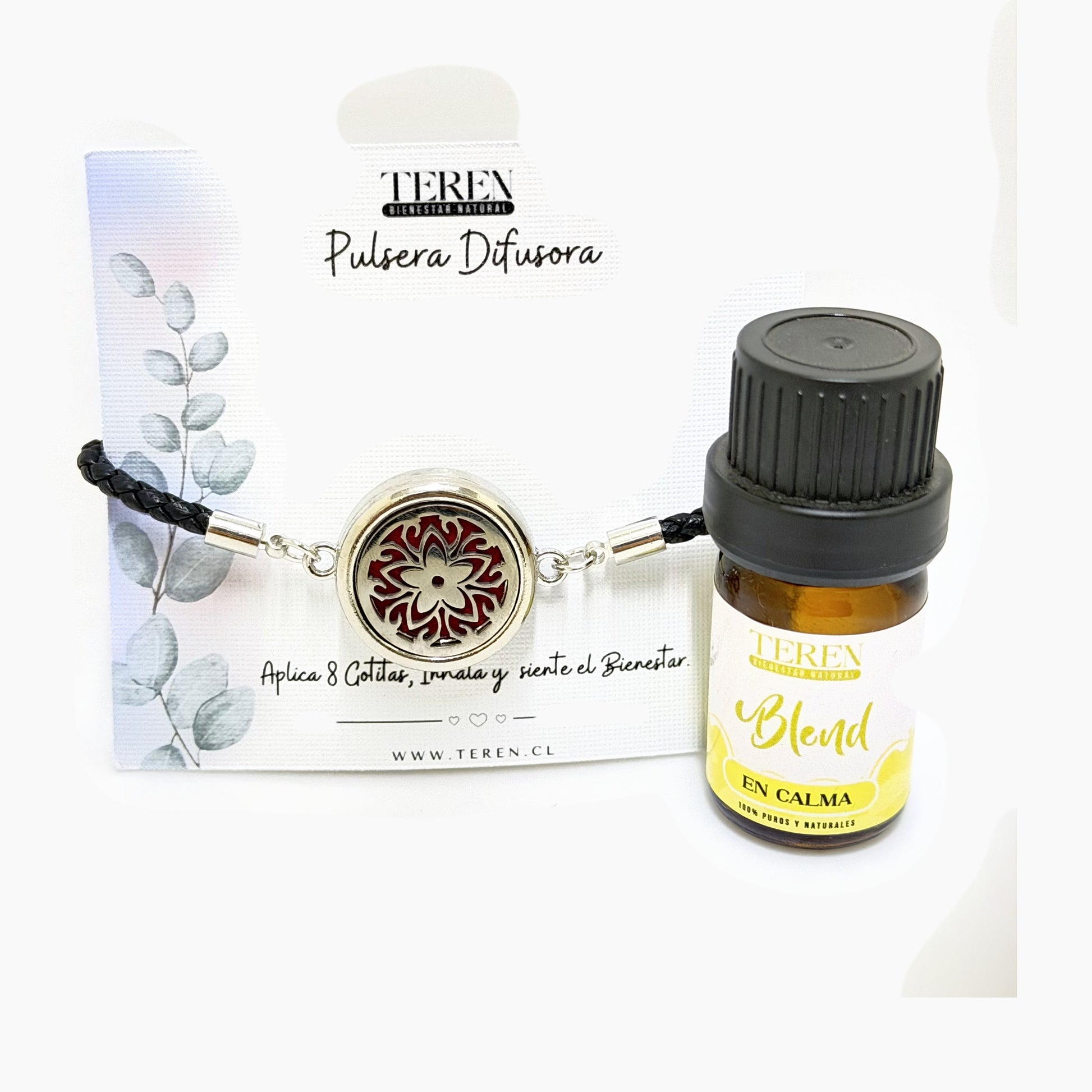 Pulsera acero difusora Calma — Teren