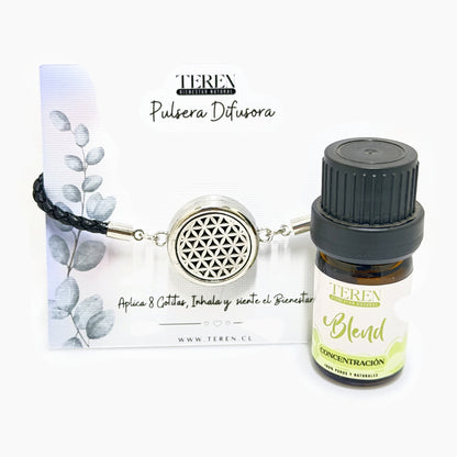 Pulsera acero difusora Concentración — Teren