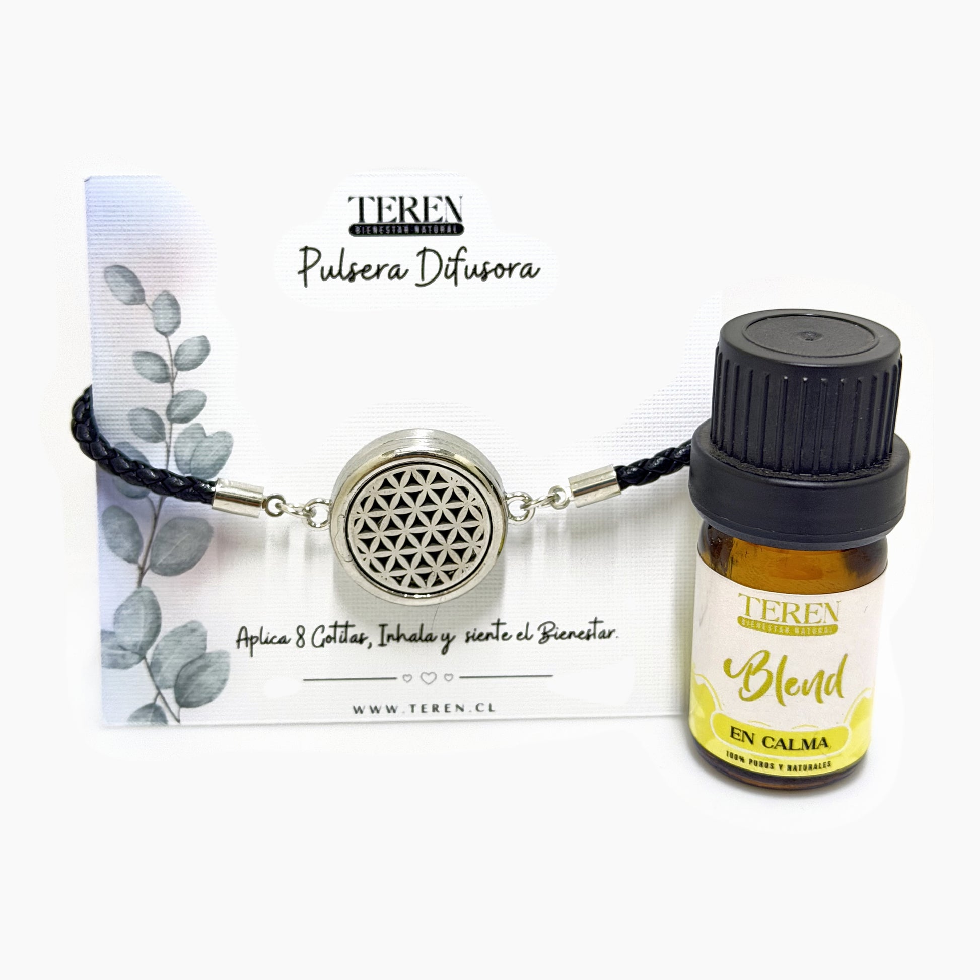 Pulsera acero difusora Calma — Teren