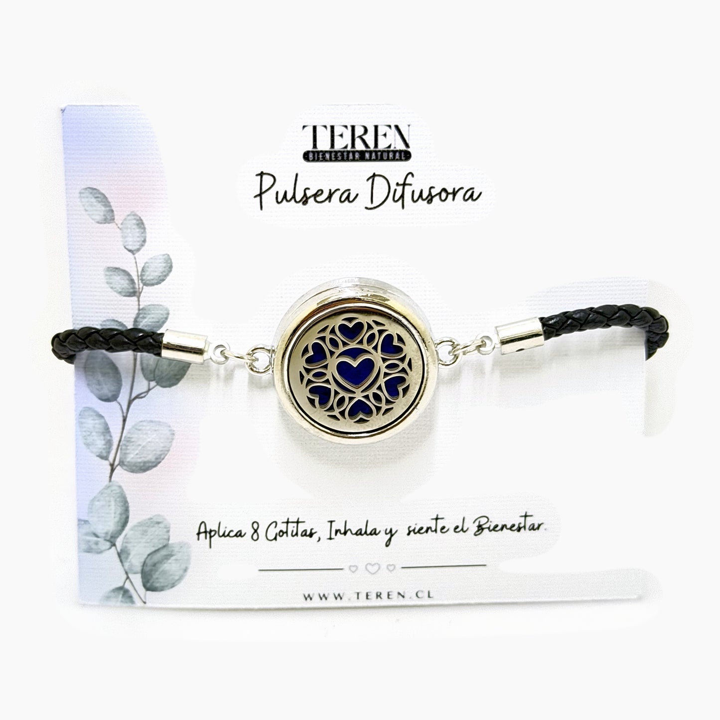 Pulsera acero difusora Ansiedad y estrés + Concentración — Teren