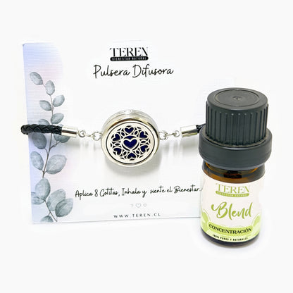 Pulsera acero difusora Concentración — Teren