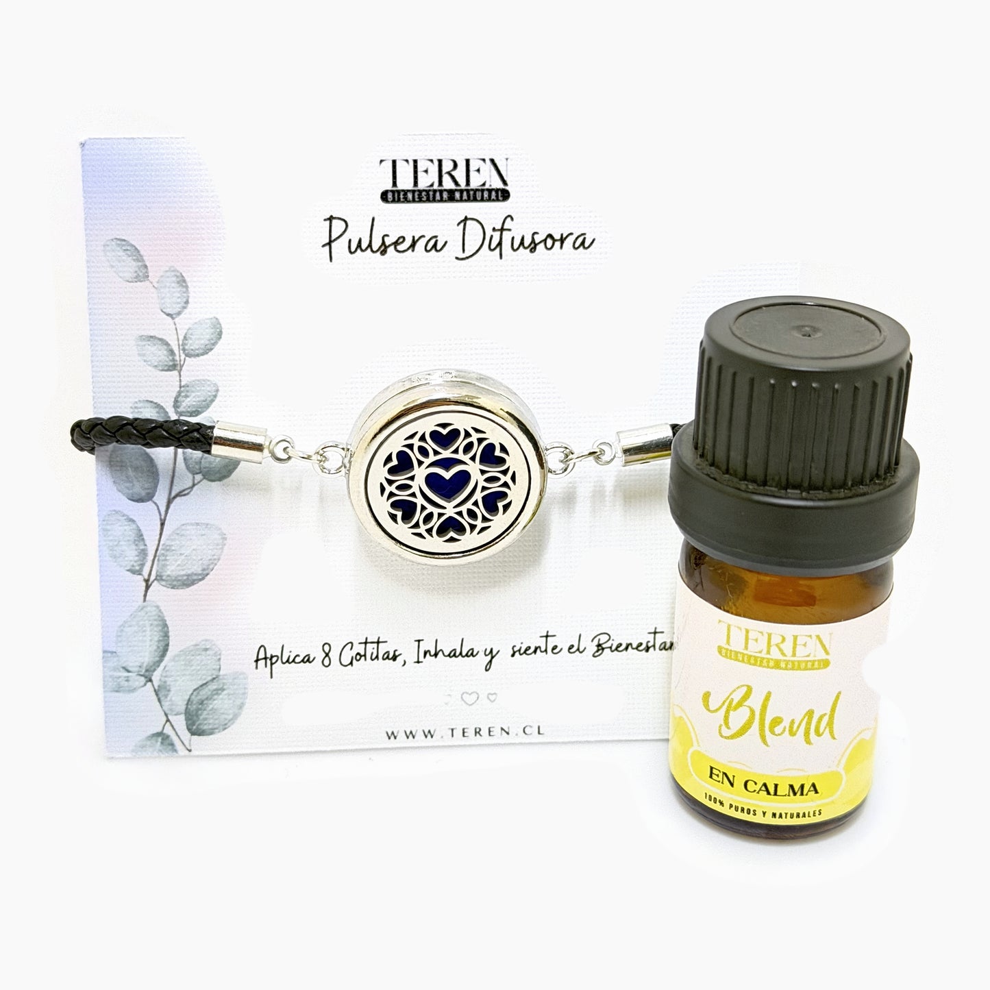 Pulsera acero difusora Calma — Teren