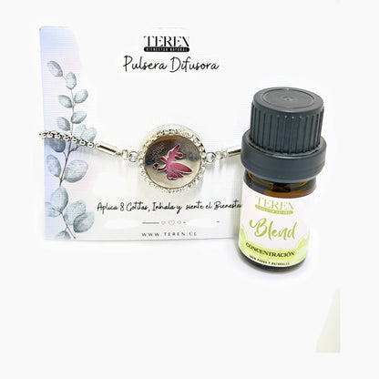 Pulsera acero difusora 30 Ada — Teren (blend Concentración)