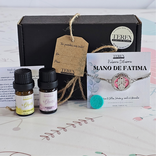 Set Bienestar Difusor - 2 Blends + Pulsera